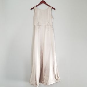 🥂Champagne Satin Gown